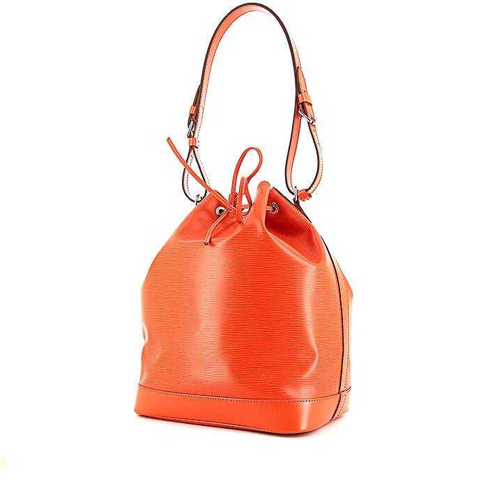 LOUIS VUITTON Orange Epi Leather Neo Noe Bucket Bag - The Purse Ladies
