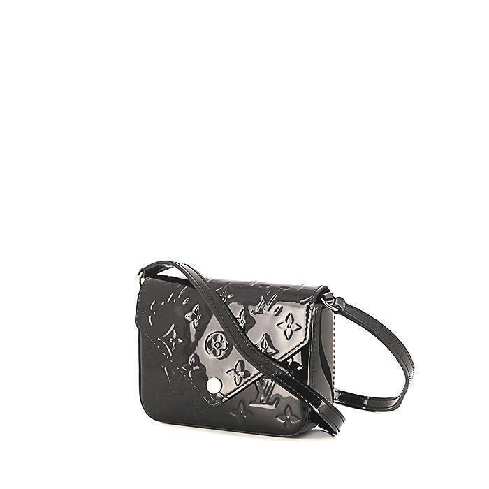 Patent leather crossbody bag Louis Vuitton Black in Patent leather