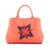Louis Vuitton Montaigne handbag in orange empreinte monogram leather - 360 thumbnail