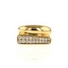 Fred Success ring in yellow gold and diamonds - 360 thumbnail