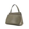 Celine Edge handbag in khaki leather - 00pp thumbnail