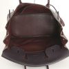 Hermes Haut à Courroies handbag in brown, purple and burgundy tricolor togo leather - Detail D2 thumbnail