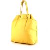 Shopping bag Berluti Origami in pelle gialla - 00pp thumbnail