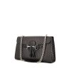 Gucci handbag in black monogram leather - 00pp thumbnail