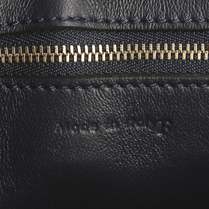 Sac à main Celine Edge en cuir rouge-cerise - Detail D3