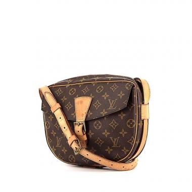 Bolso Louis Vuitton Jeune Fille en lona Monogram y cuero natural