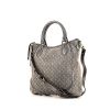 Louis Vuitton Angèle shoulder bag in grey monogram canvas and grey glittering leather - 00pp thumbnail