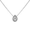 Boucheron Ava necklace in white gold and diamonds - 00pp thumbnail