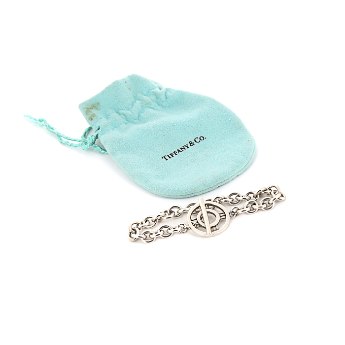 Brazalete Tiffany 
Co Atlas en plata Brazalete Tiffany 
Co Atlas en plata