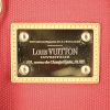 Borsa Louis Vuitton Antigua in tela rossa e viola - Detail D3 thumbnail