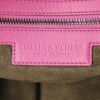 Borsa a tracolla Bottega Veneta in pelle intrecciata rosa - Detail D3 thumbnail