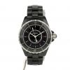 Chanel J 12 watch in black ceramic Circa  2007 - 360 thumbnail