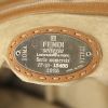 Fendi Selleria large model travel bag in brown grained leather - Detail D3 thumbnail