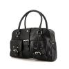 Burberry handbag in black grained leather - 00pp thumbnail