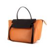 Celine Belt large model handbag in gold and black bicolor leather - 00pp thumbnail