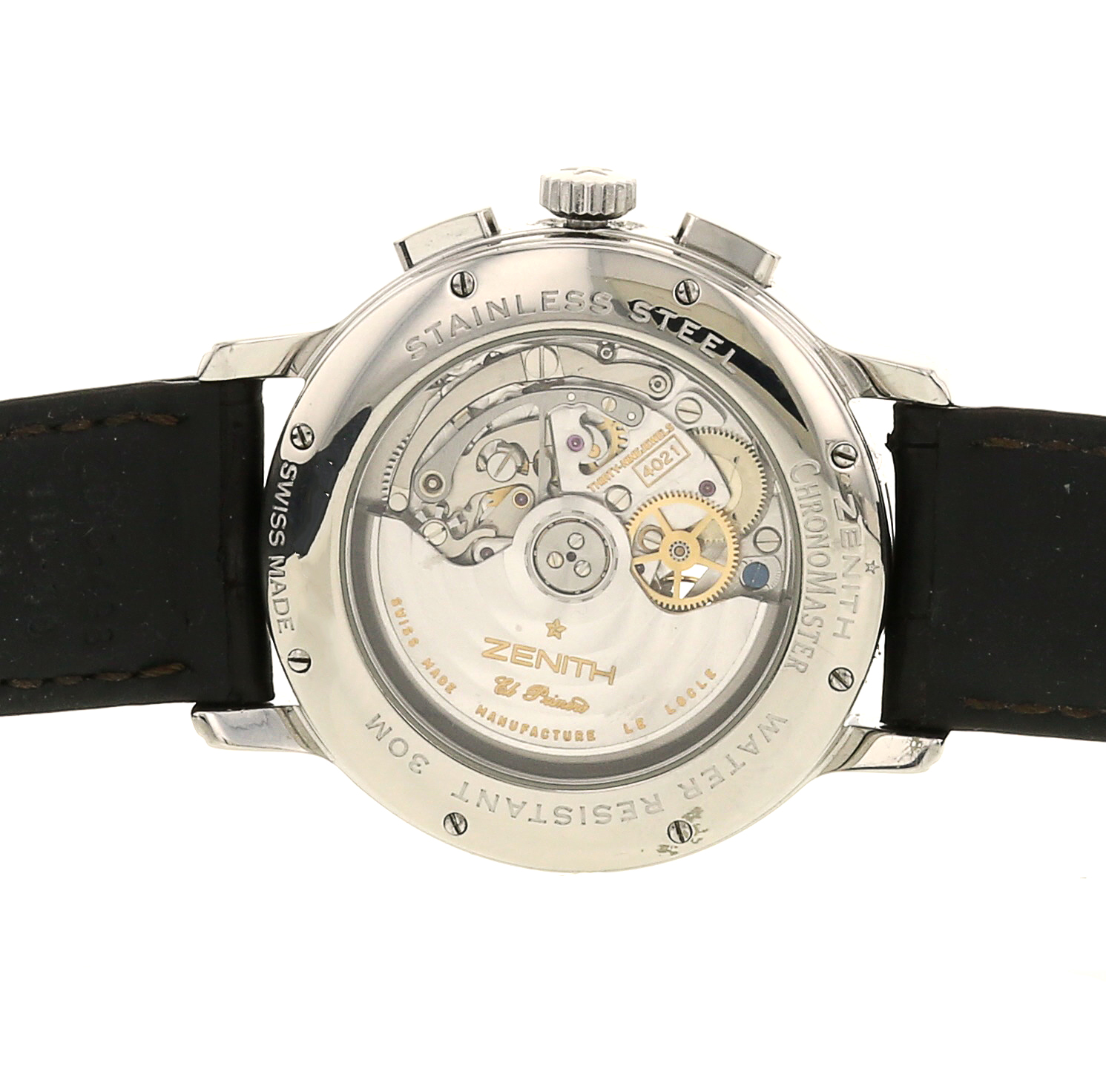 Zenith El PrimeroChronomaster Open Wrist Watch 338946 Collector Square