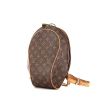 Louis Vuitton Ellipse backpack in brown monogram canvas and natural leather - 00pp thumbnail