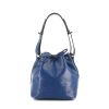 Shopping bag Louis Vuitton petit Noé in pelle Epi blu - 360 thumbnail