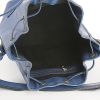 Shopping bag Louis Vuitton petit Noé in pelle Epi blu - Detail D2 thumbnail