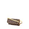 Sac bandoulière Louis Vuitton Twin petit modèle en toile monogram marron et cuir naturel - 00pp thumbnail