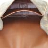 Bolso bandolera Louis Vuitton Cartouchiére en lona Monogram marrón y cuero natural - Detail D2 thumbnail