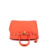 Hermes Birkin 35 cm handbag in orange Sanguine togo leather - 360 Front thumbnail