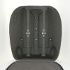 Louis Vuitton Conquérant suitcase in black damier canvas and brown leather - Detail D2 thumbnail