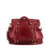 Miu Miu Vitello shoulder bag in red leather - 360 thumbnail