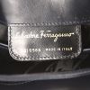 Salvatore Ferragamo shoulder bag in black leather - Detail D3 thumbnail