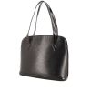 Louis Vuitton Lussac shopping bag in black epi leather - 00pp thumbnail