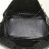 Hermes Birkin 35 cm handbag in black leather taurillon clémence - Detail D2 thumbnail