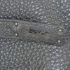 Hermes Birkin 35 cm handbag in black leather taurillon clémence - Detail D4 thumbnail