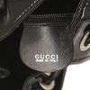 Sac à main Gucci Bamboo en cuir vernis noir - Detail D4 thumbnail