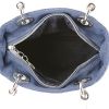 Dior Lady Dior handbag in blue denim canvas - Detail D2 thumbnail