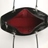 Dior Lady Dior handbag in black patent leather - Detail D2 thumbnail