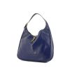 Hermes Trim handbag in blue box leather - 00pp thumbnail