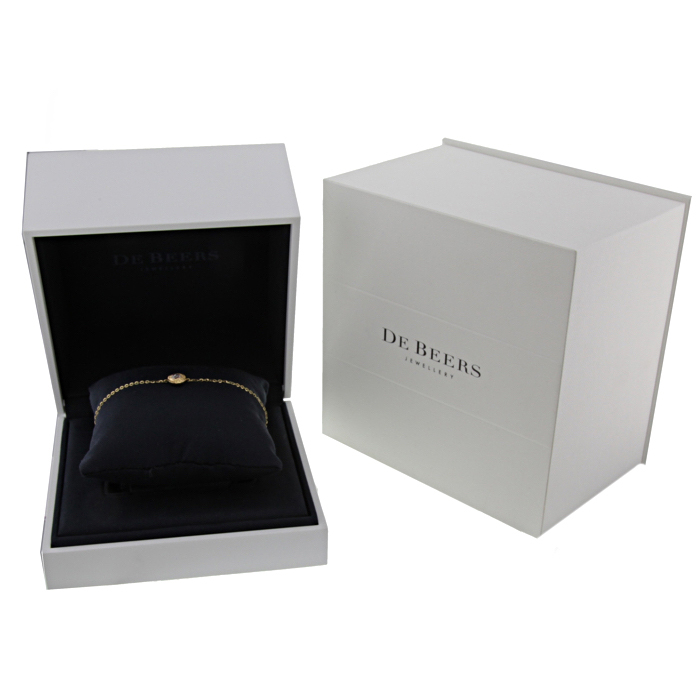 Bracciale De Beers Talisman in oro giallo e diamante grezzo undefined