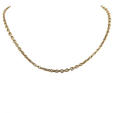 Chaumet Ovronde small model necklace in yellow gold