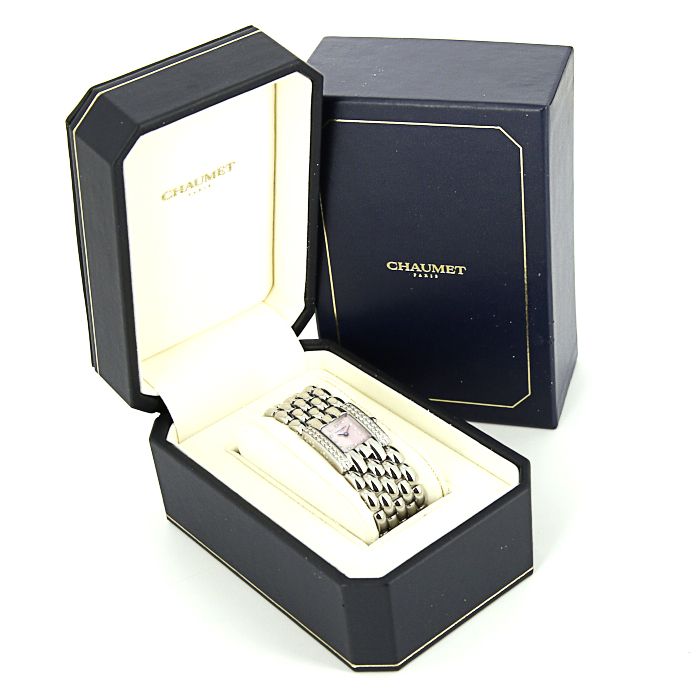 Montre Chaumet Khesis en acier Vers  2000 - Detail D2