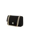 Bolso de mano Chanel Timeless en lona acolchada negra - 00pp thumbnail