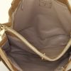 Bolso de mano Prada en cuero saffiano marrón - Detail D3 thumbnail