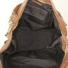 Celine Bittersweet handbag in brown grained leather - Detail D2 thumbnail