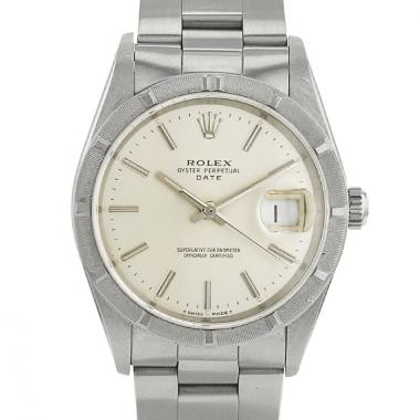 Reloj Rolex Oyster Perpetual Date de acero Ref :  15210 Circa  1991