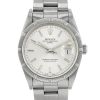 Orologio Rolex Oyster Perpetual Date in acciaio Ref :  15210 Circa  91 - 00pp thumbnail