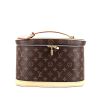 Louis Vuitton Vanity vanity case in brown monogram canvas and natural leather - 360 thumbnail