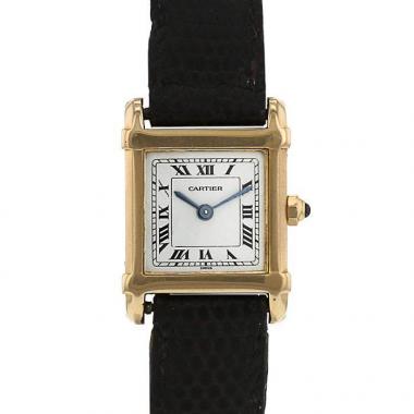 Reloj Cartier Tank Chinoise de oro amarillo Circa  1990