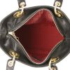 Sac à main Dior Lady Dior en cuir cannage noir - Detail D2 thumbnail