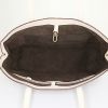 Louis Vuitton Wilshire medium model handbag in brown monogram canvas and natural leather - Detail D4 thumbnail