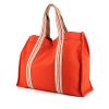 Bolso Cabás Hermes Toto Bag - Shop Bag en lona naranja - 00pp thumbnail