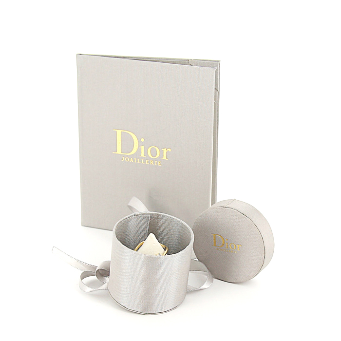 Bague Dior Oui en or jaune et diamant - Detail D2